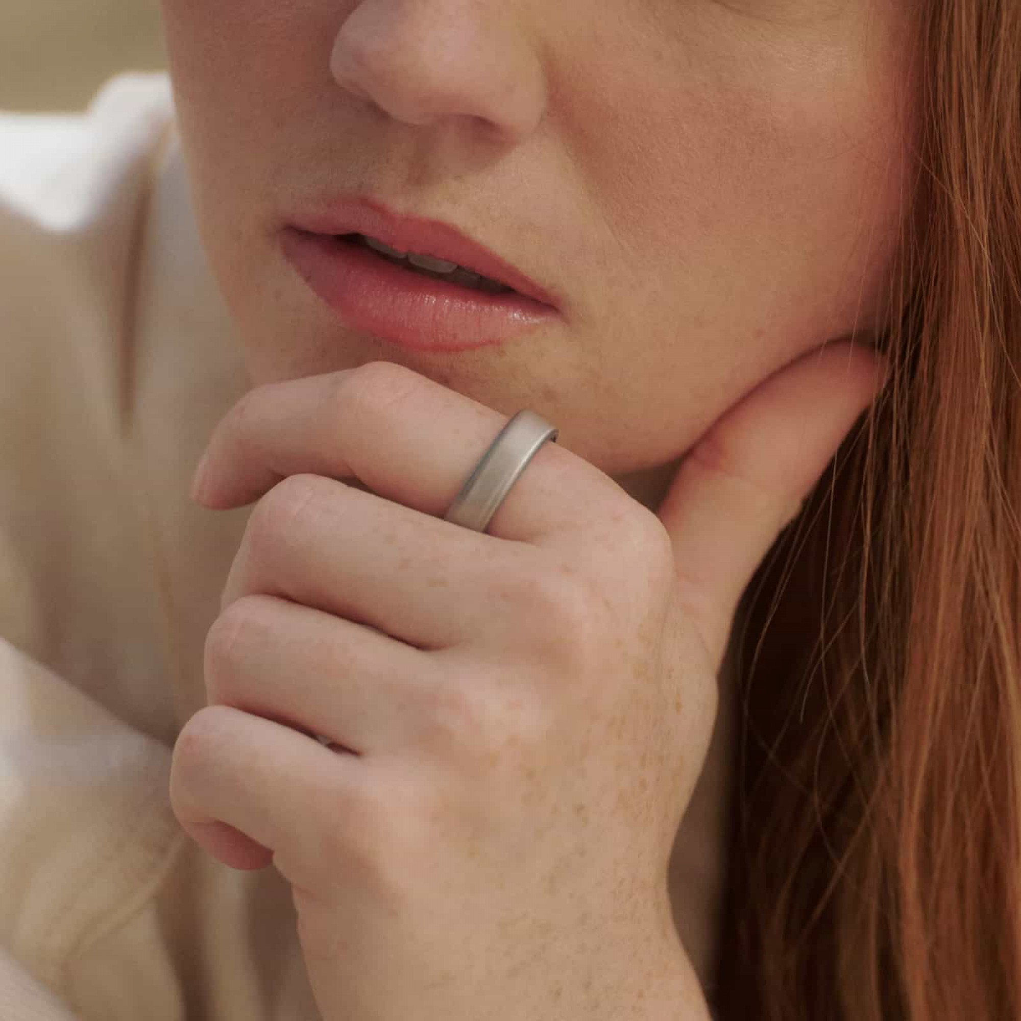 Розумне кільце Oura Ring 5 Brushed Silver